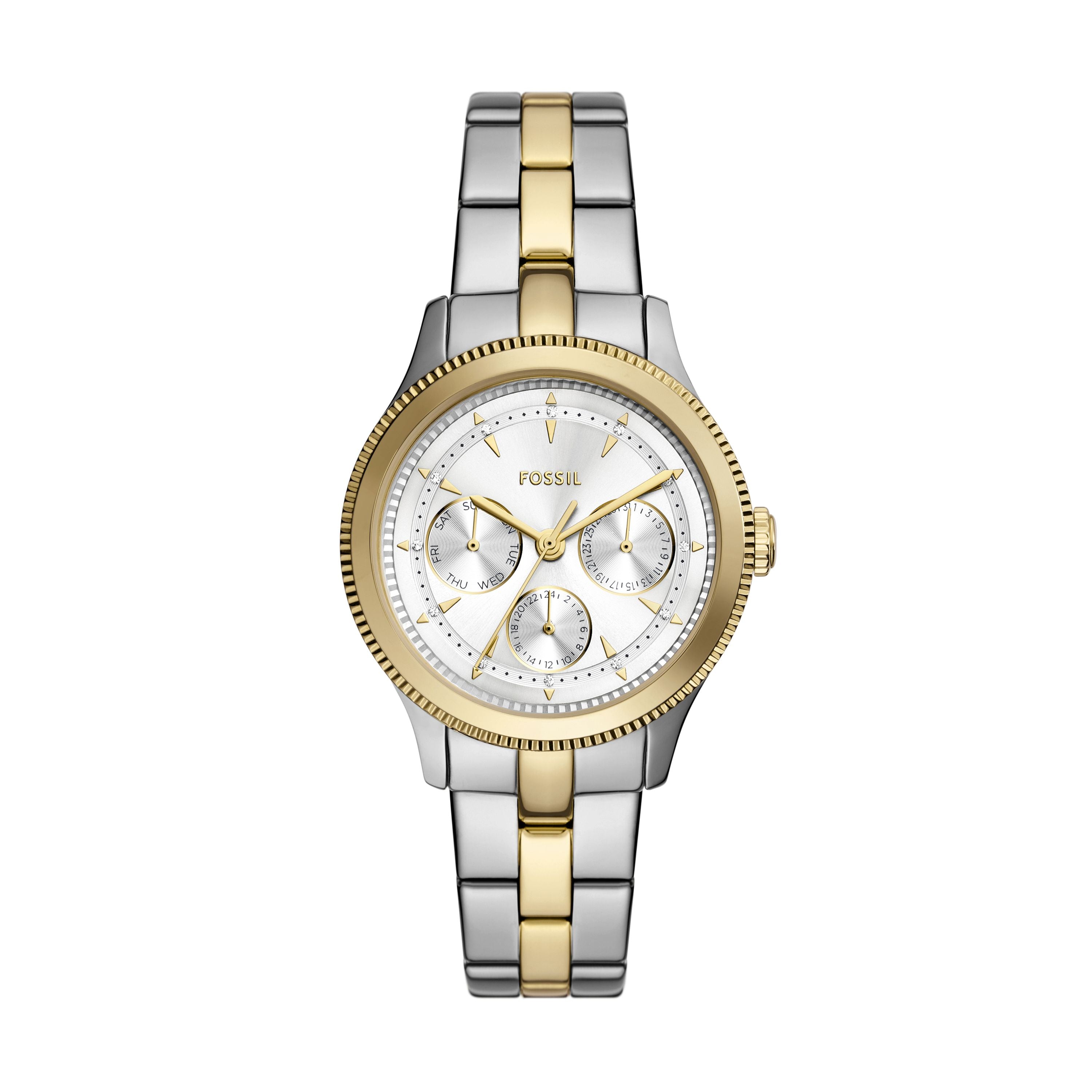 Женские многофункциональные часы Fossil Brynn из нержавеющей стали, цвет 2-tone
Женские многофункциональные часы Fossil Brynn из нержавеющей стали, цвет 2-tone