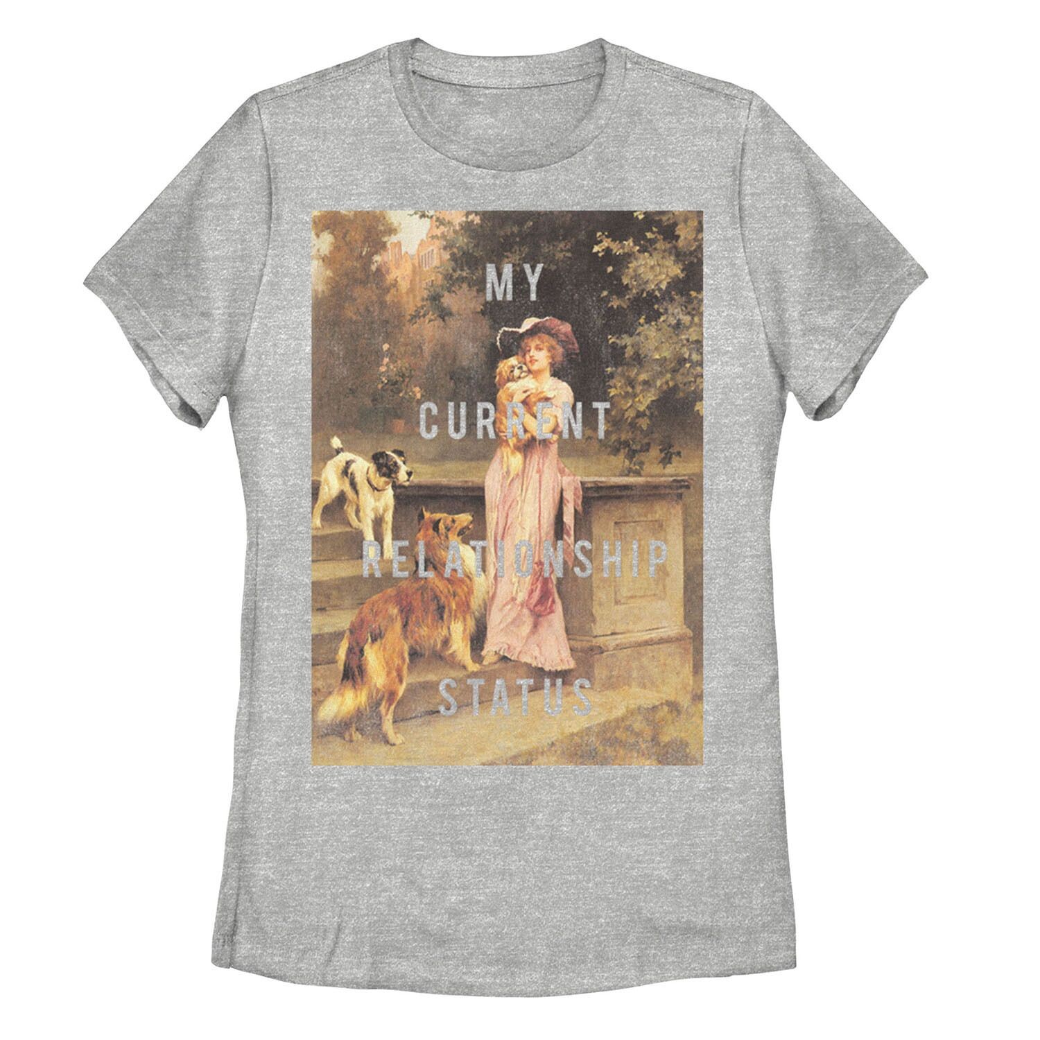 Футболка с рисунком для юниоров «Мой текущий статус в отношениях»
Футболка с рисунком для юниоров «Мой текущий статус в отношениях»
