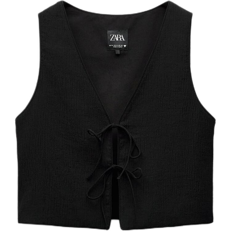 Trf Жилет женский черный Zara
Trf Жилет женский черный Zara