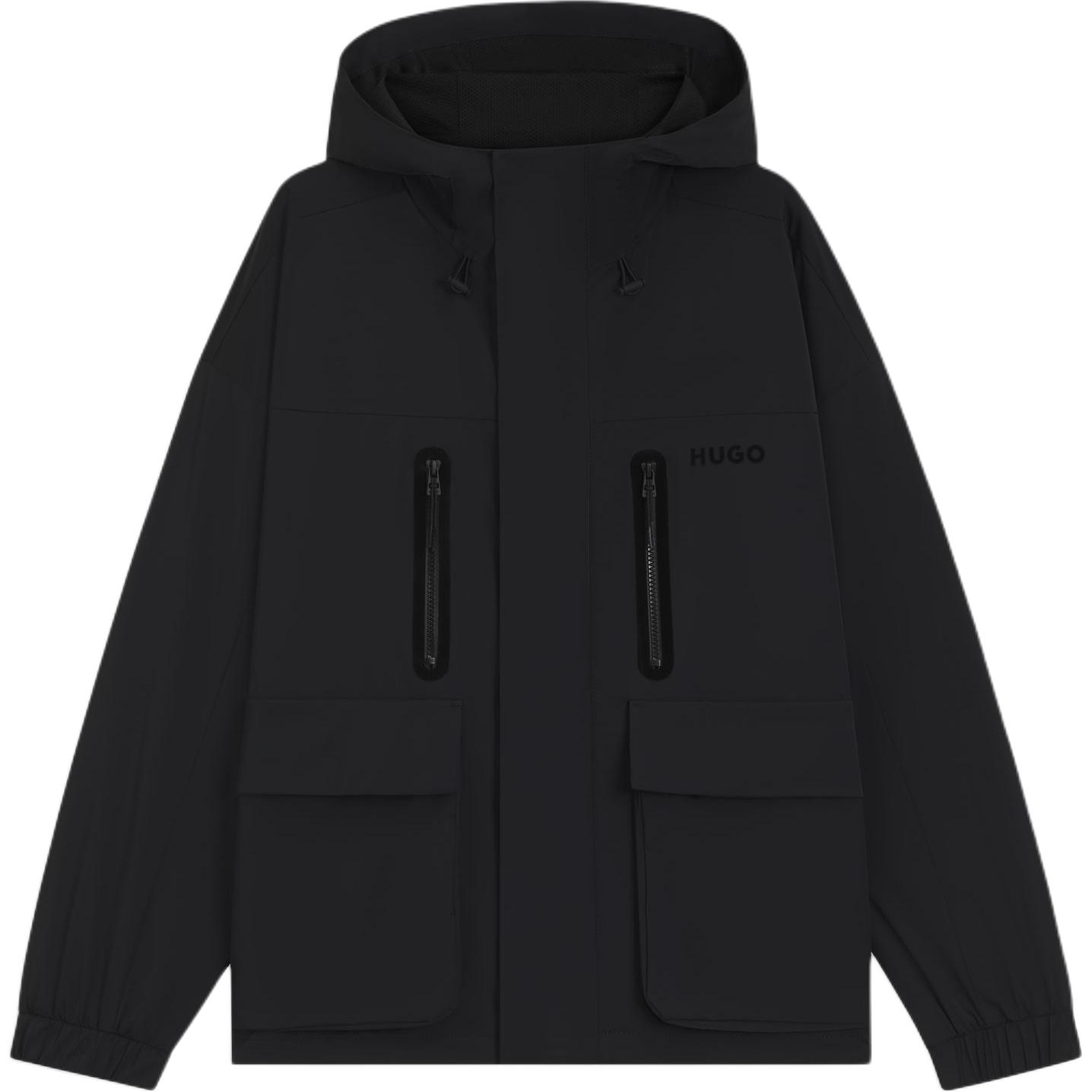 HUGO BOSS Худи с капюшоном и карманами, Black
HUGO BOSS Худи с капюшоном и карманами, Black