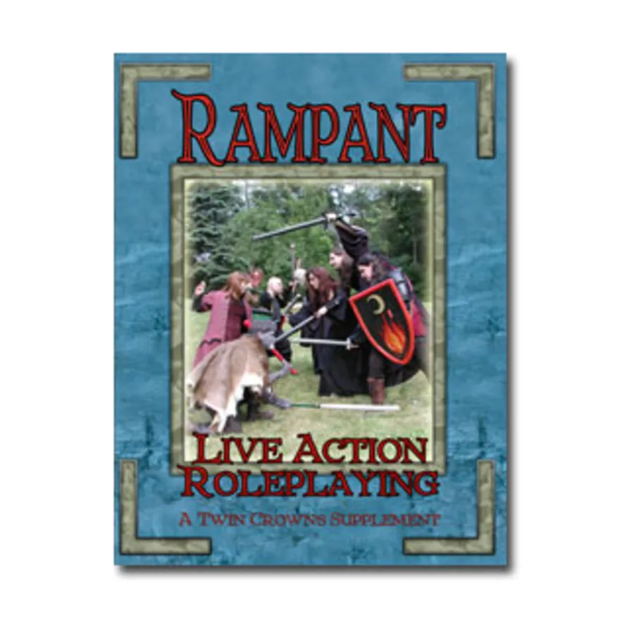 Rampant - Live Action Roleplaying (4th Edition), Living Imagination (d20), мягкая обложка
Rampant - Live Action Roleplaying (4th Edition), Living Imagination (d20), мягкая обложка