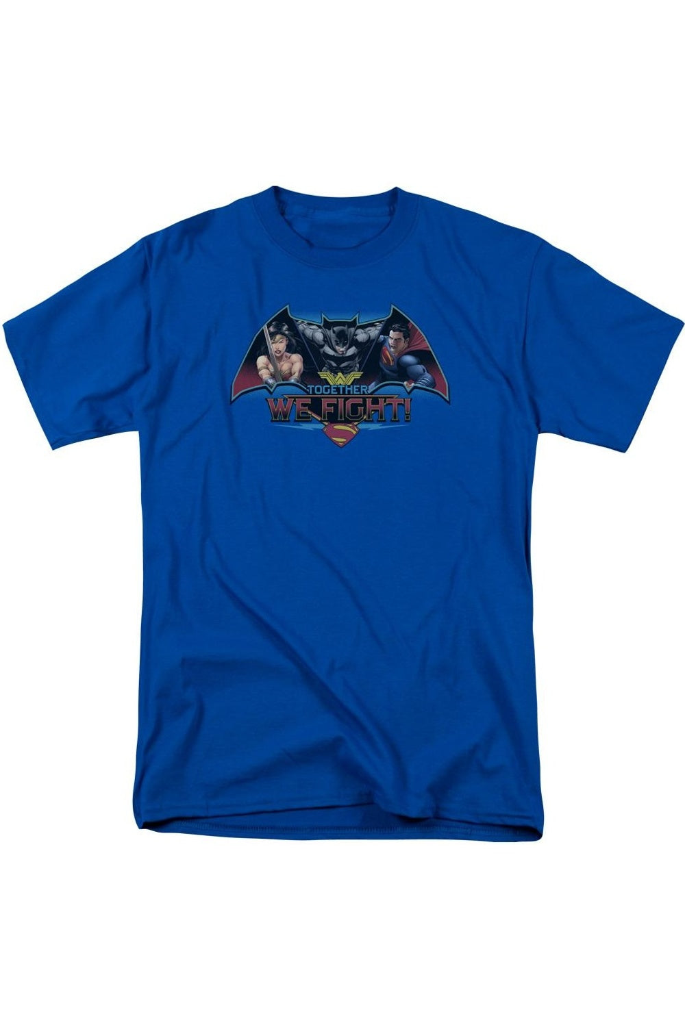 Футболка с коротким рукавом для взрослых «Бэтмен против Супермена вместе мы сражаемся» Gildan, синий
Футболка с коротким рукавом для взрослых «Бэтмен против Супермена вместе мы сражаемся» Gildan, синий
