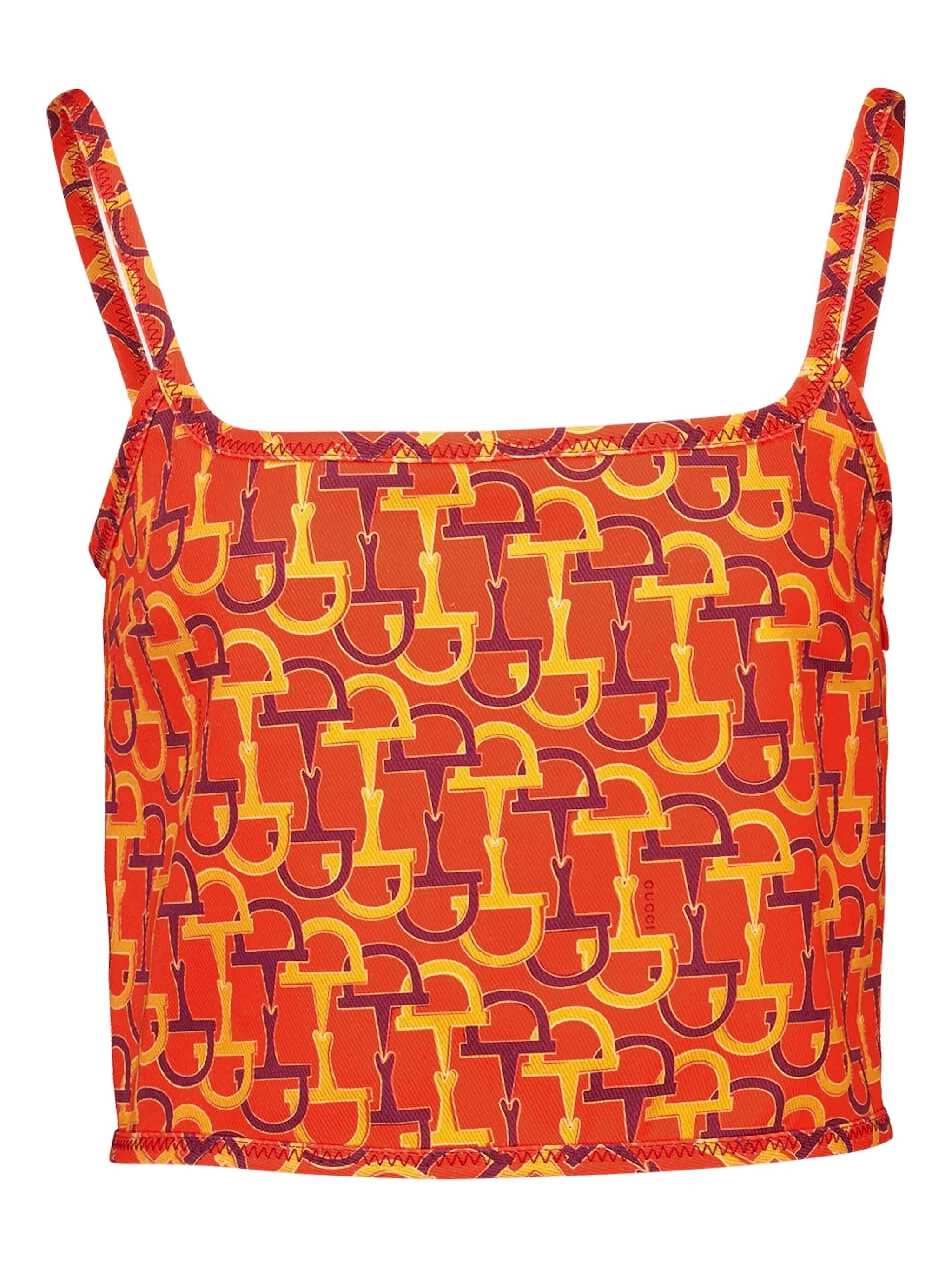 Топ с принтом Horsebit Gucci, оранжевый
Топ с принтом Horsebit Gucci, оранжевый