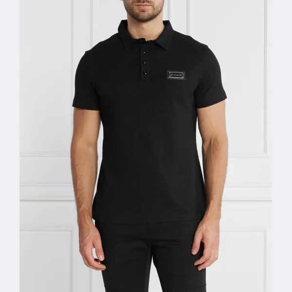 Рубашка поло стандартного кроя Les Hommes, черный
Рубашка поло стандартного кроя Les Hommes, черный