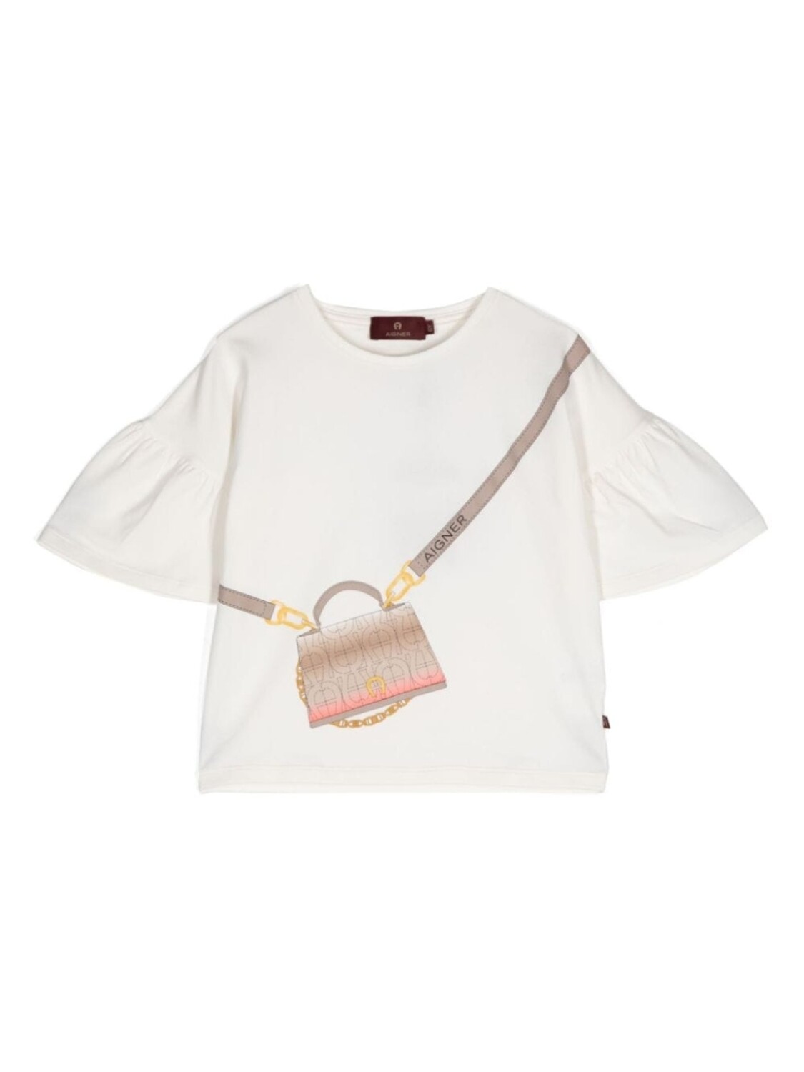 Aigner Kids футболка с графическим принтом и рукавами-фонариками, нейтральный цвет
Aigner Kids футболка с графическим принтом и рукавами-фонариками, нейтральный цвет