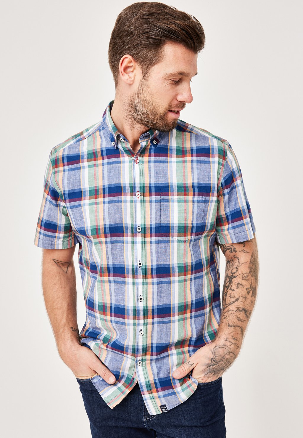 Рубашка MIT KURZARM Paddock's, синий
Рубашка MIT KURZARM Paddock's, синий