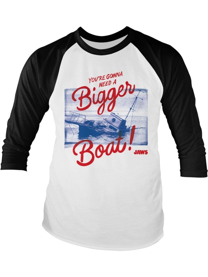 Рубашка с длинным рукавом Jaws, белый
Рубашка с длинным рукавом Jaws, белый