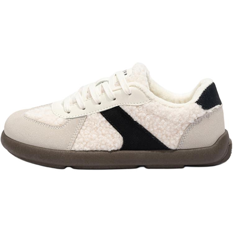 Нескользящие и износостойкие теплые низкие детские кроссовки для скейтбординга для подростков Babaya, черный/бежевый 
Нескользящие и износостойкие теплые низкие детские кроссовки для скейтбординга для подростков Babaya, черный/бежевый