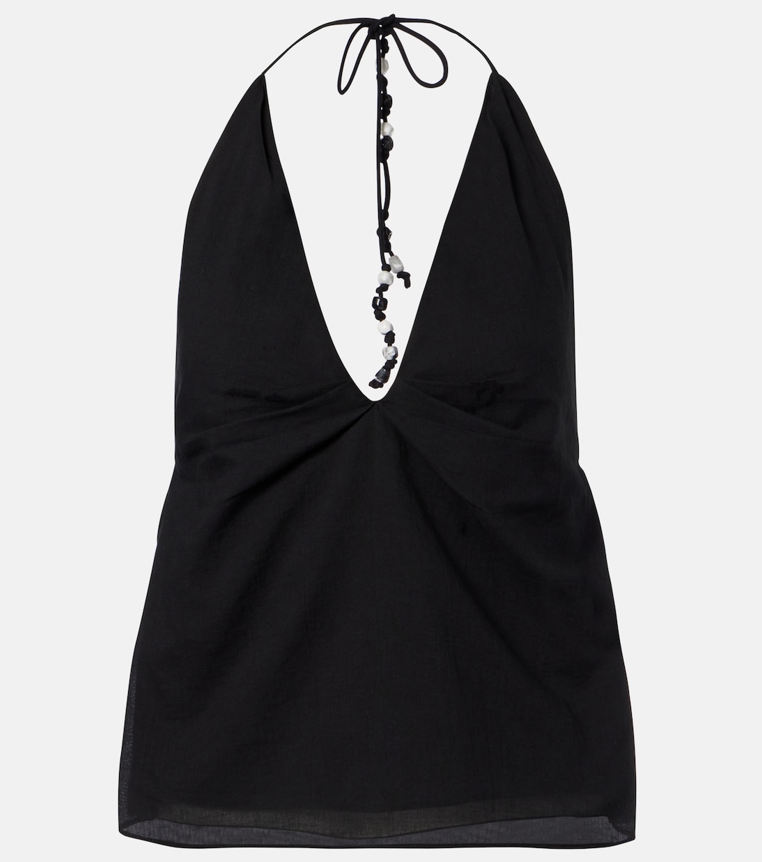 Хлопковый топ с запахом Azura SIR, черный
Хлопковый топ с запахом Azura SIR, черный