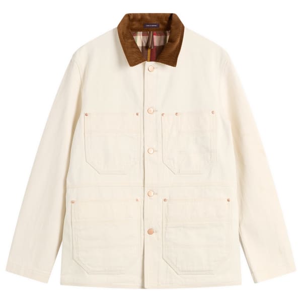 Джинсовая куртка сварщика Drake'S, экрю
Джинсовая куртка сварщика Drake'S, экрю