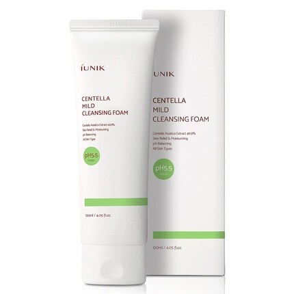 Мягкое пенящееся очищающее средство для лица с центеллой, субкислотное, 4,05 жидких унции, 49,9% экстракт центеллы азиатской - облегчение состояния кожи, увлажняющая, балансирующая Ph, насыщенная пенка для веганов, Iunik
Мягкое пенящееся очищающее средство для лица с центеллой, субкислотное, 4,05 жидких унции, 49,9% экстракт центеллы азиатской - облегчение состояния кожи, увлажняющая, балансирующая Ph, насыщенная пенка для веганов, Iunik