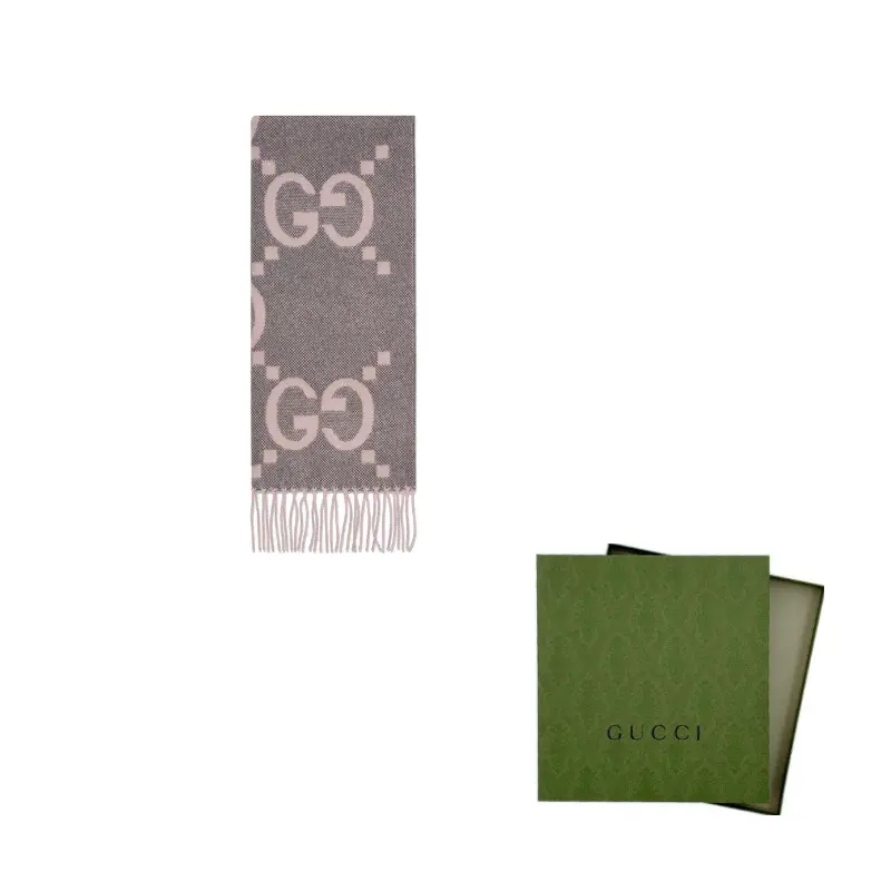 Шарф вязаный Gucci женский, розовый / серый
Шарф вязаный Gucci женский, розовый / серый