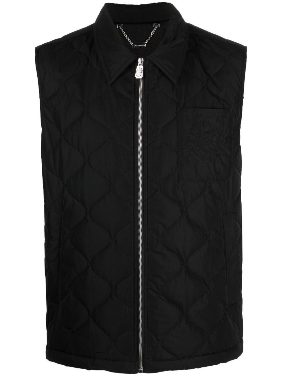 Billionaire стеганый жилет с вышивкой, черный
Billionaire стеганый жилет с вышивкой, черный