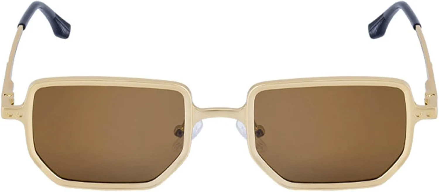 Солнцезащитные очки Helena Fashion Polygon Square для женщин и мужчин, роскошные металлические узкие солнцезащитные очки для женщин в маленькой оправе, C4
Солнцезащитные очки Helena Fashion Polygon Square для женщин и мужчин, роскошные металлические узкие солнцезащитные очки для женщин в маленькой оправе, C4