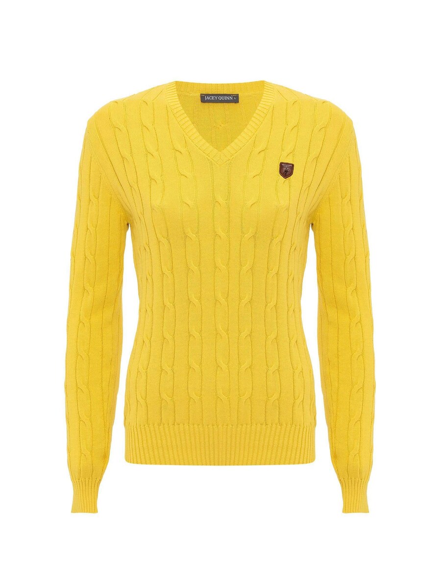 Свитер Jacey Quinn Joaquin, желтый
Свитер Jacey Quinn Joaquin, желтый