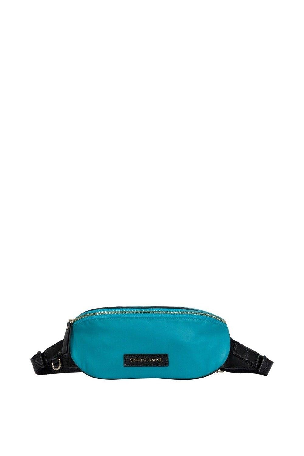 Нейлоновая поясная сумка на молнии вокруг Smith and Canova, синий
Нейлоновая поясная сумка на молнии вокруг Smith and Canova, синий