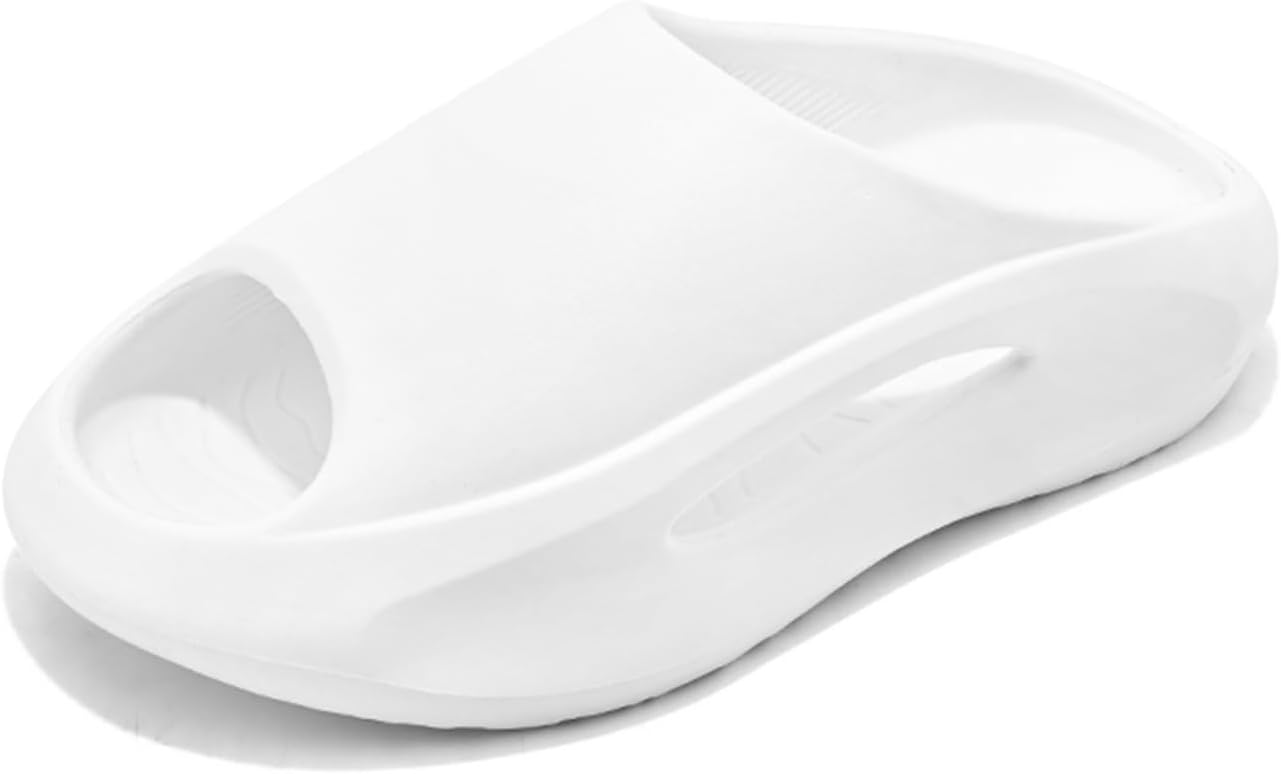 Мужские шлепанцы Cloud, мягкие EVA шлепанцы для отдыха, шлепанцы с толстой подошвой и открытым носком, удобные шлепанцы для душа и дома, для улицы и дома Abborora, белый
Мужские шлепанцы Cloud, мягкие EVA шлепанцы для отдыха, шлепанцы с толстой подошвой и открытым носком, удобные шлепанцы для душа и дома, для улицы и дома Abborora, белый