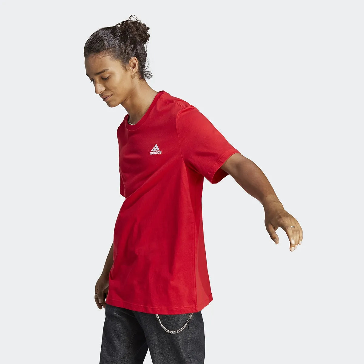 Мужские Essentials Одинарный Джерси Вышитый Маленький Логотип Футболка Adidas, красный
Мужские Essentials Одинарный Джерси Вышитый Маленький Логотип Футболка Adidas, красный