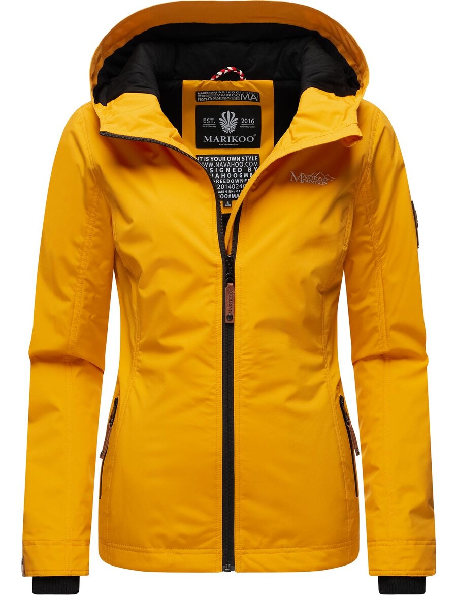 Межсезонная куртка MARIKOO Brombeere, желтый
Межсезонная куртка MARIKOO Brombeere, желтый