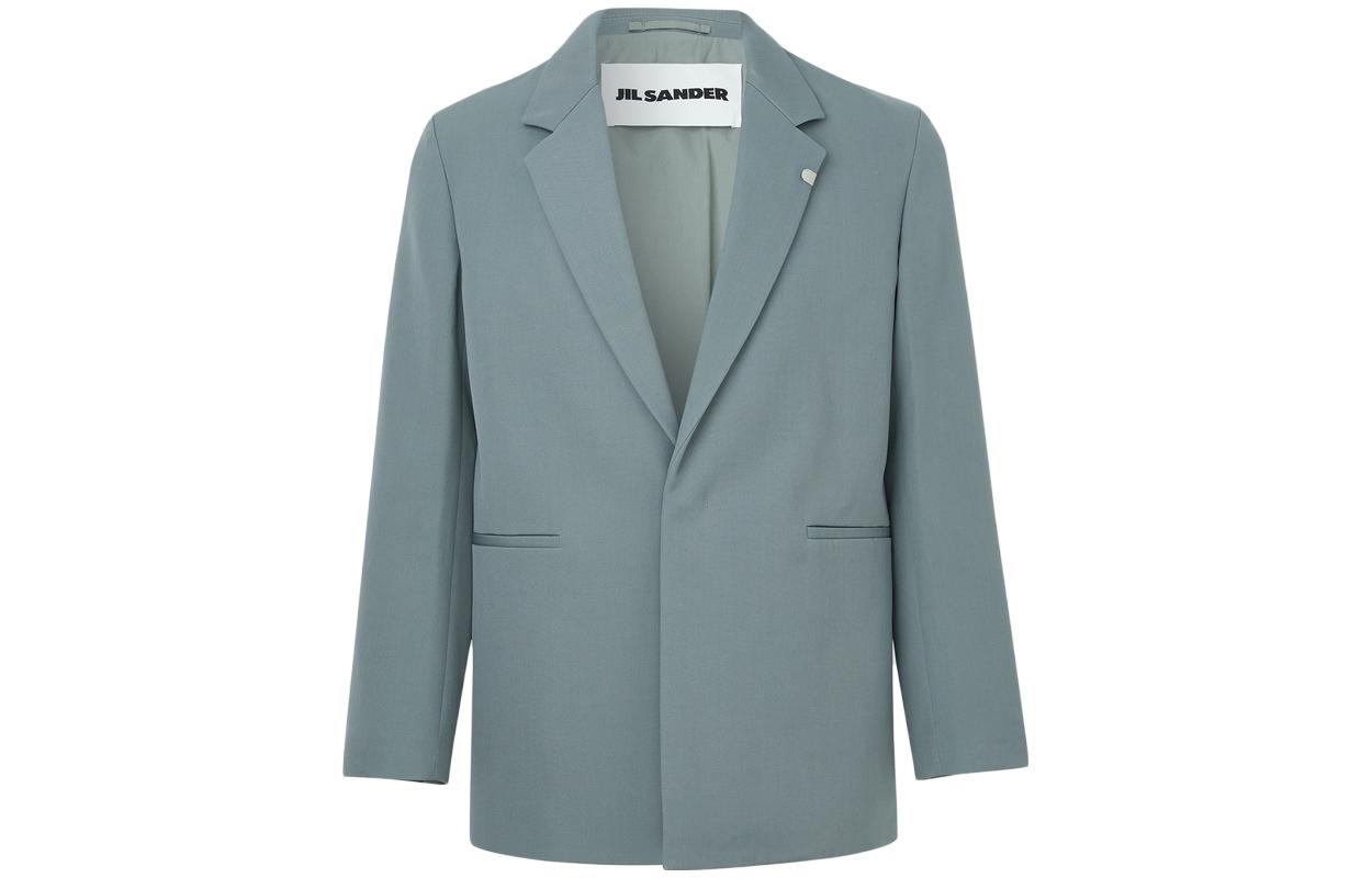 JIL SANDER Костюм деловой мужской темно-серый с умеренным воротником
JIL SANDER Костюм деловой мужской темно-серый с умеренным воротником