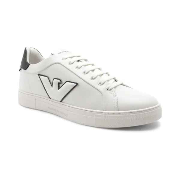 Кожаная спортивная обувь Emporio Armani, белый
Кожаная спортивная обувь Emporio Armani, белый