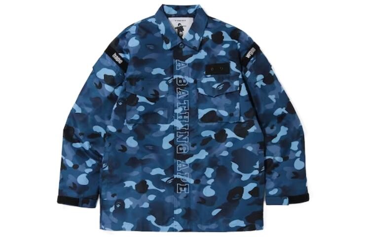 Куртка мужская синяя A Bathing Ape, синий
Куртка мужская синяя A Bathing Ape, синий