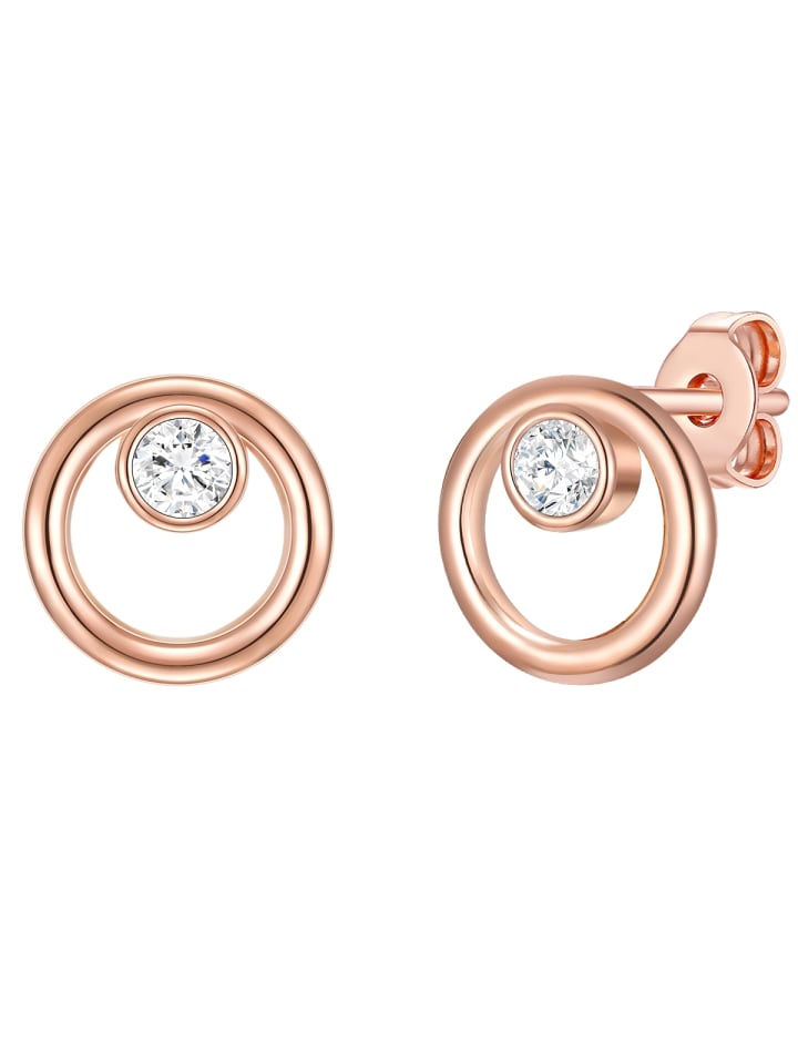 Rafaela Donata Серьги-гвоздики из стерлингового серебра с кубическим цирконием в оправе из розового золота
Rafaela Donata Серьги-гвоздики из стерлингового серебра с кубическим цирконием в оправе из розового золота