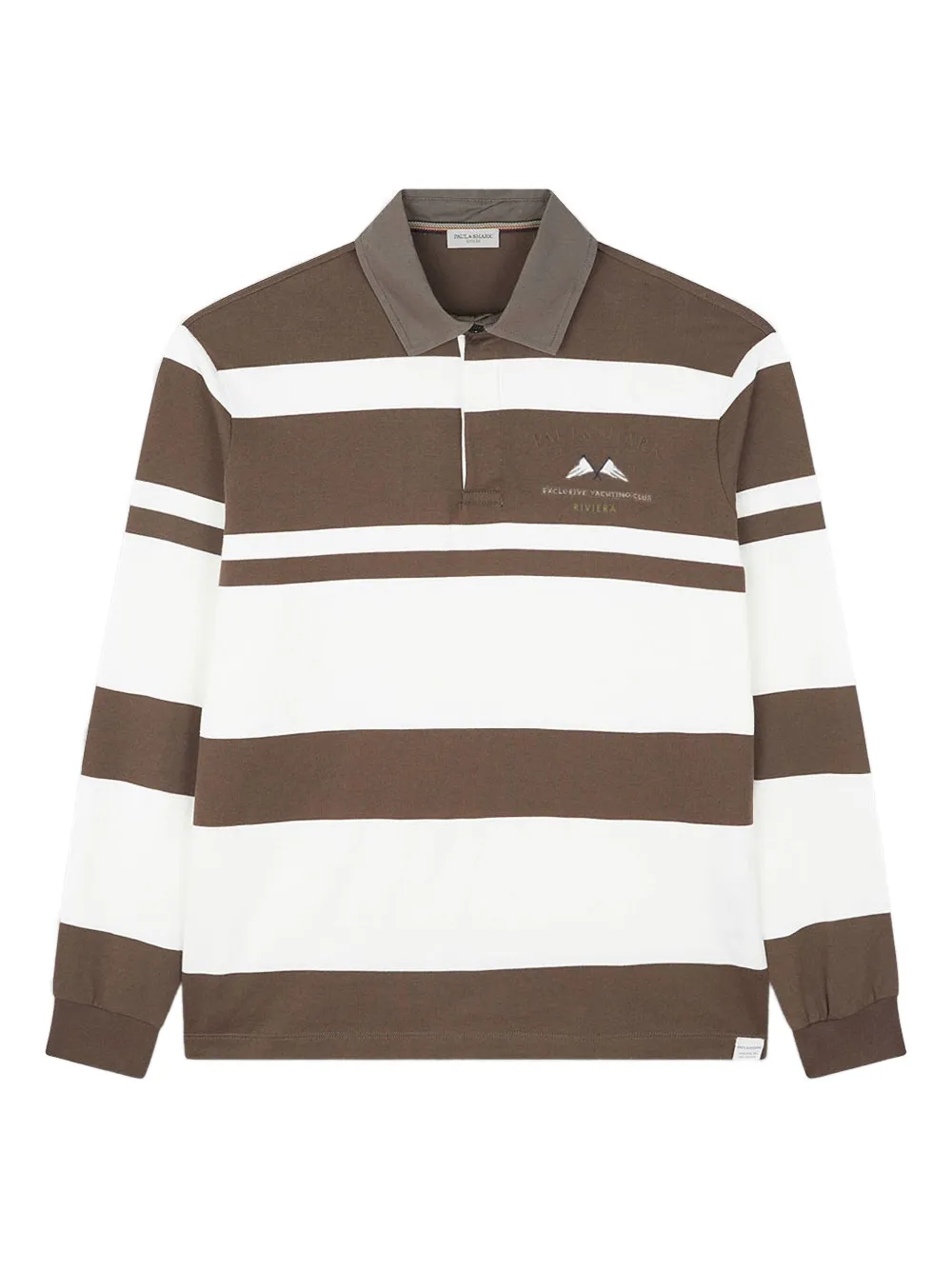 Поло в регбийскую полоску Paul & Shark, белый
Поло в регбийскую полоску Paul & Shark, белый