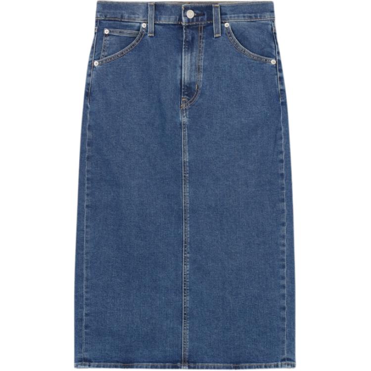 Джинсовая длинная юбка levi's женская Levis, синий
Джинсовая длинная юбка levi's женская Levis, синий