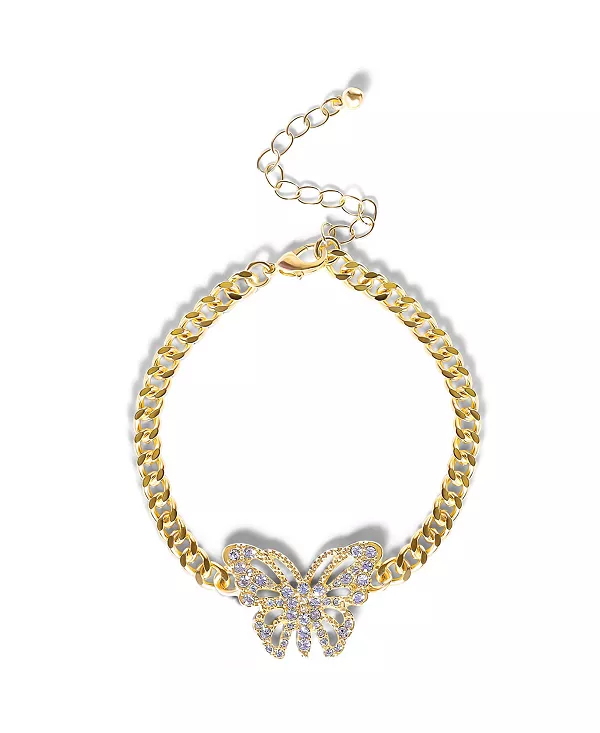 Браслет-Цепочка с подвеской в виде бабочки Jessica Simpson, gold
Браслет-Цепочка с подвеской в виде бабочки Jessica Simpson, gold