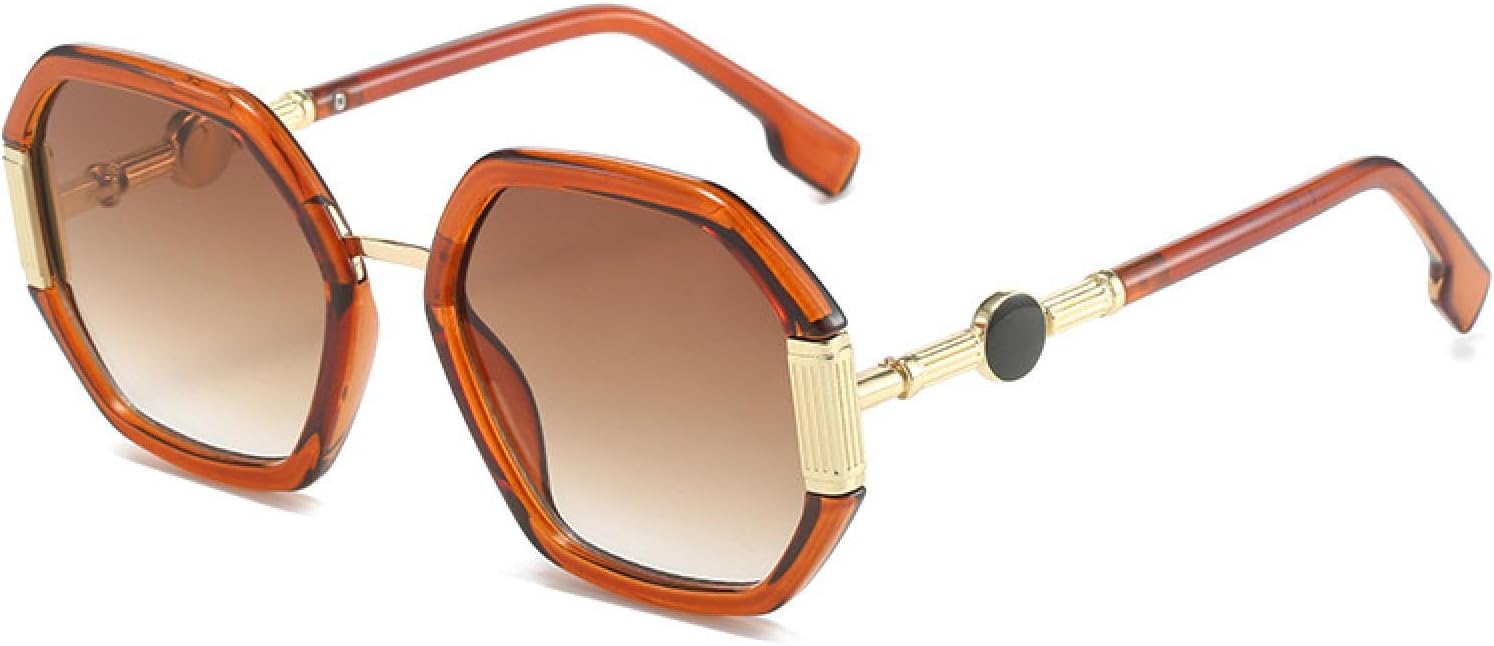 Модные солнцезащитные очки большого размера с многоугольной оправой для женщин и мужчин, в стиле ретро, с градиентным переходом цвета океана, для активного отдыха, вождения и защиты от УФ-излучения UV400 TVTBBVV, C5
Модные солнцезащитные очки большого размера с многоугольной оправой для женщин и мужчин, в стиле ретро, с градиентным переходом цвета океана, для активного отдыха, вождения и защиты от УФ-излучения UV400 TVTBBVV, C5