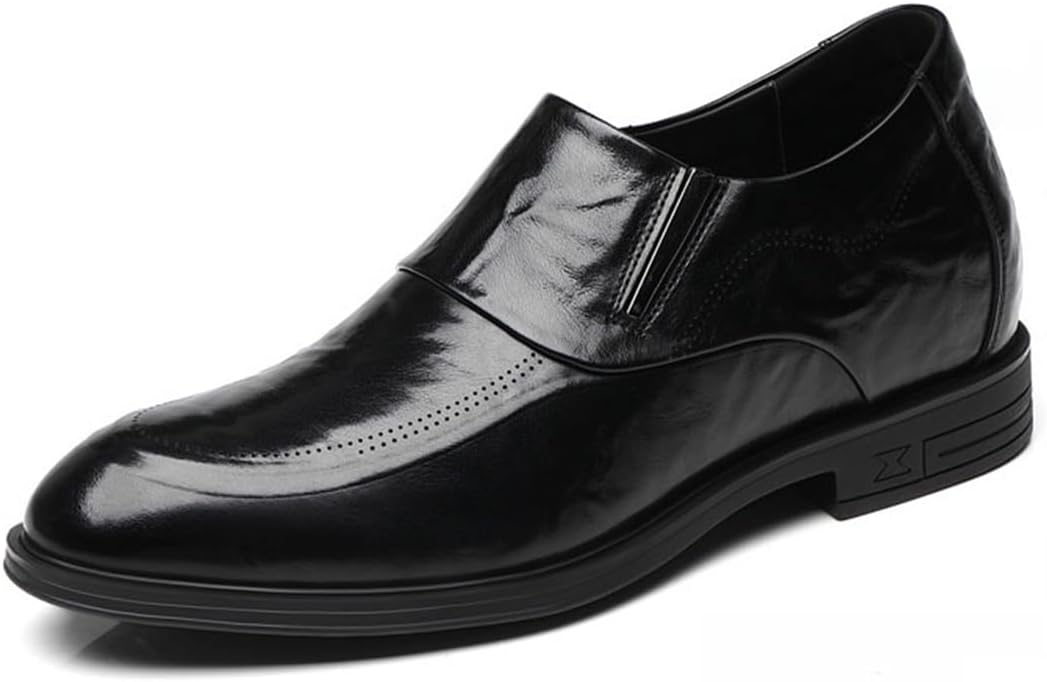 Мужские туфли VIBLiSS с подъемом, с кожаной верхней частью, без шнурков, невидимое увеличение роста, для вождения, оксфорды, свадебные, официальные, деловые, рабочие, черный
Мужские туфли VIBLiSS с подъемом, с кожаной верхней частью, без шнурков, невидимое увеличение роста, для вождения, оксфорды, свадебные, официальные, деловые, рабочие, черный