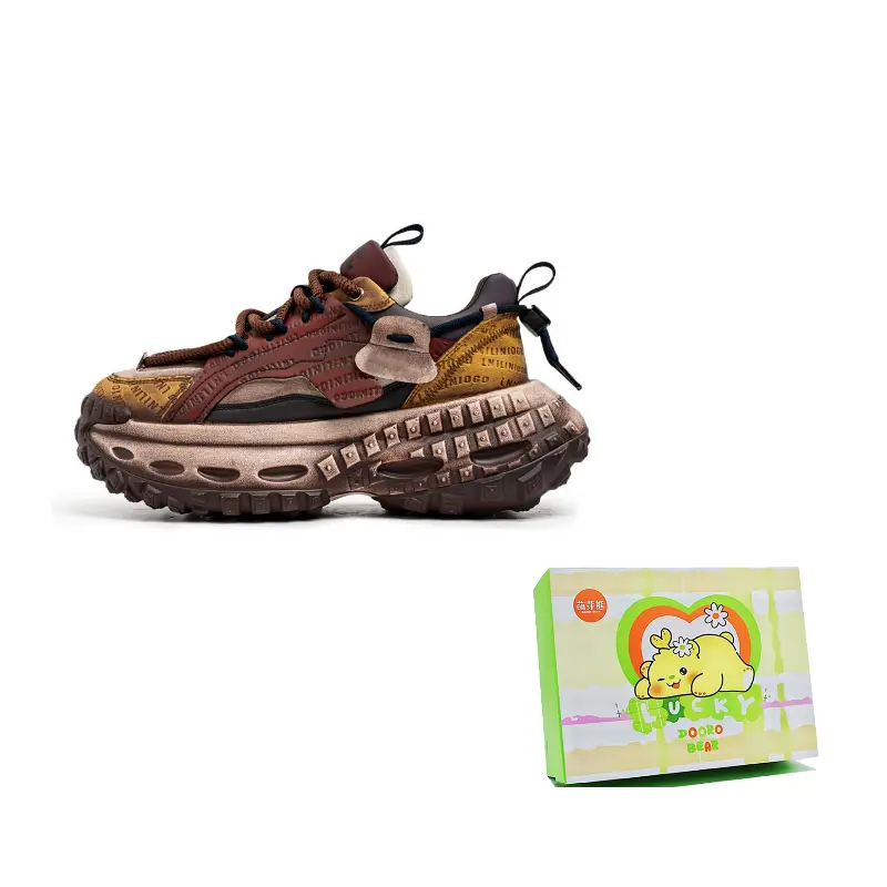 Budding Bear Устойчивые к истиранию дышащие низкие массивные кроссовки для мужчин с эффектом увеличения роста - хаки зеленый, цвет Khaki Green
Budding Bear Устойчивые к истиранию дышащие низкие массивные кроссовки для мужчин с эффектом увеличения роста - хаки зеленый, цвет Khaki Green