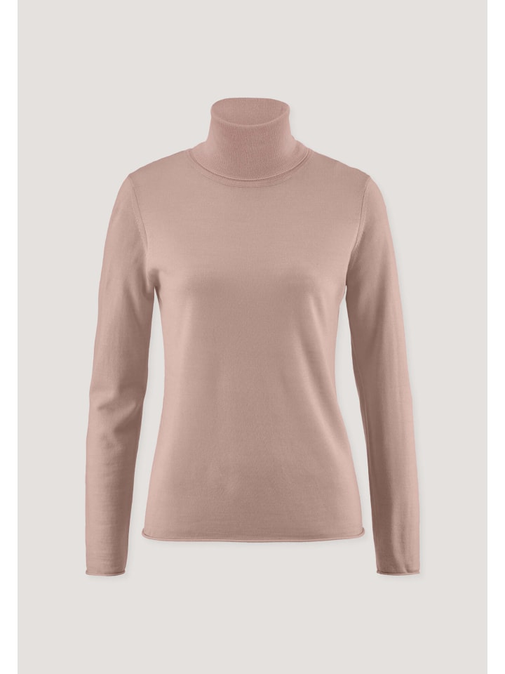 Вязаный свитер с высоким воротом розового цвета Hessnatur
Вязаный свитер с высоким воротом розового цвета Hessnatur