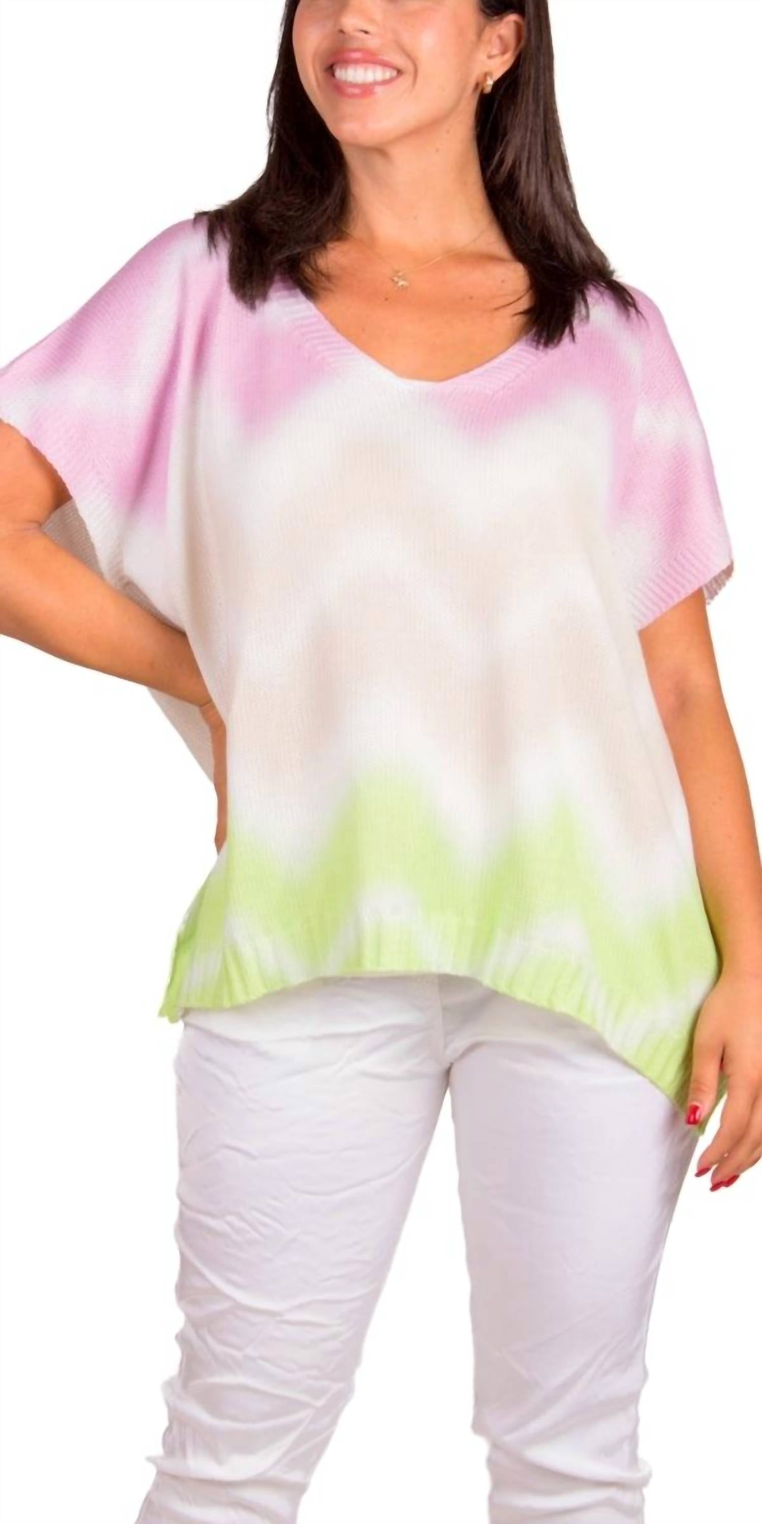 GIGI MODA Свитер Vesta с V-образным вырезом, розовый
GIGI MODA Свитер Vesta с V-образным вырезом, розовый