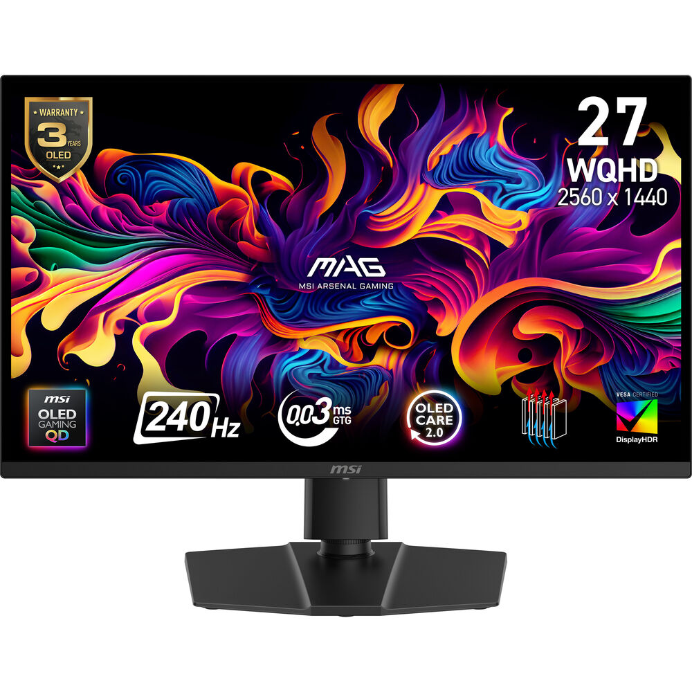 Монитор MSI MAG 271QP QD-OLED X24 26.5" 1440p HDR MAG 271QP QD-OLED X24
Монитор MSI MAG 271QP QD-OLED X24 26.5" 1440p HDR MAG 271QP QD-OLED X24