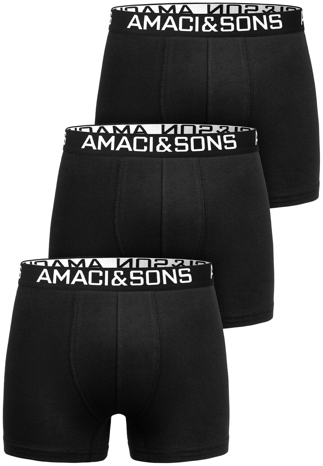 Боксеры Amaci&Sons 3 шт, черный
Боксеры Amaci&Sons 3 шт, черный