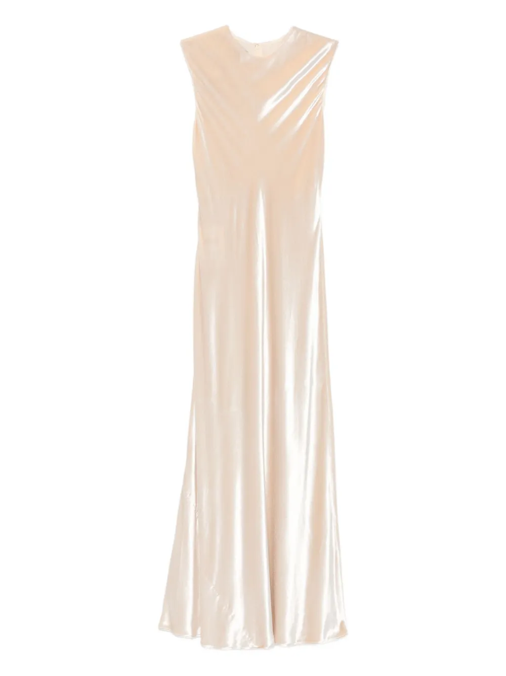 Шелковое платье-комбинация миди Alberta Ferretti, нейтральный
Шелковое платье-комбинация миди Alberta Ferretti, нейтральный