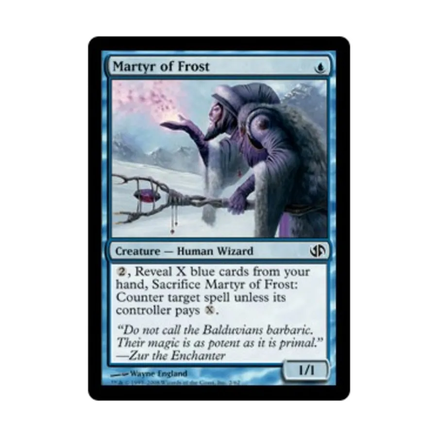 CCG Мученик Мороза (К), MTG - Duel Decks - Jace vs. Chandra
CCG Мученик Мороза (К), MTG - Duel Decks - Jace vs. Chandra