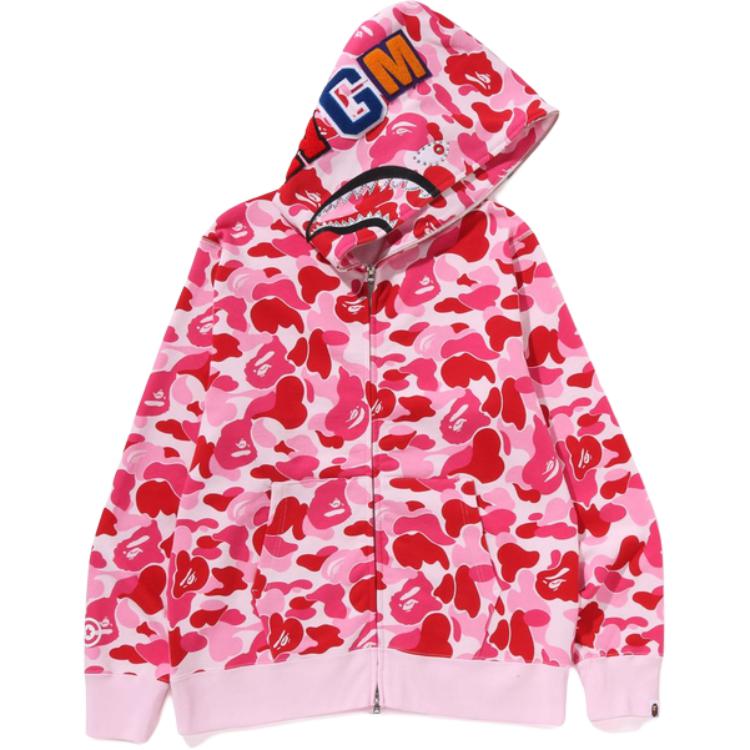Bape Abc Camo Crystal Stone Shark худи на молнии A BATHING APE, розовый
Bape Abc Camo Crystal Stone Shark худи на молнии A BATHING APE, розовый