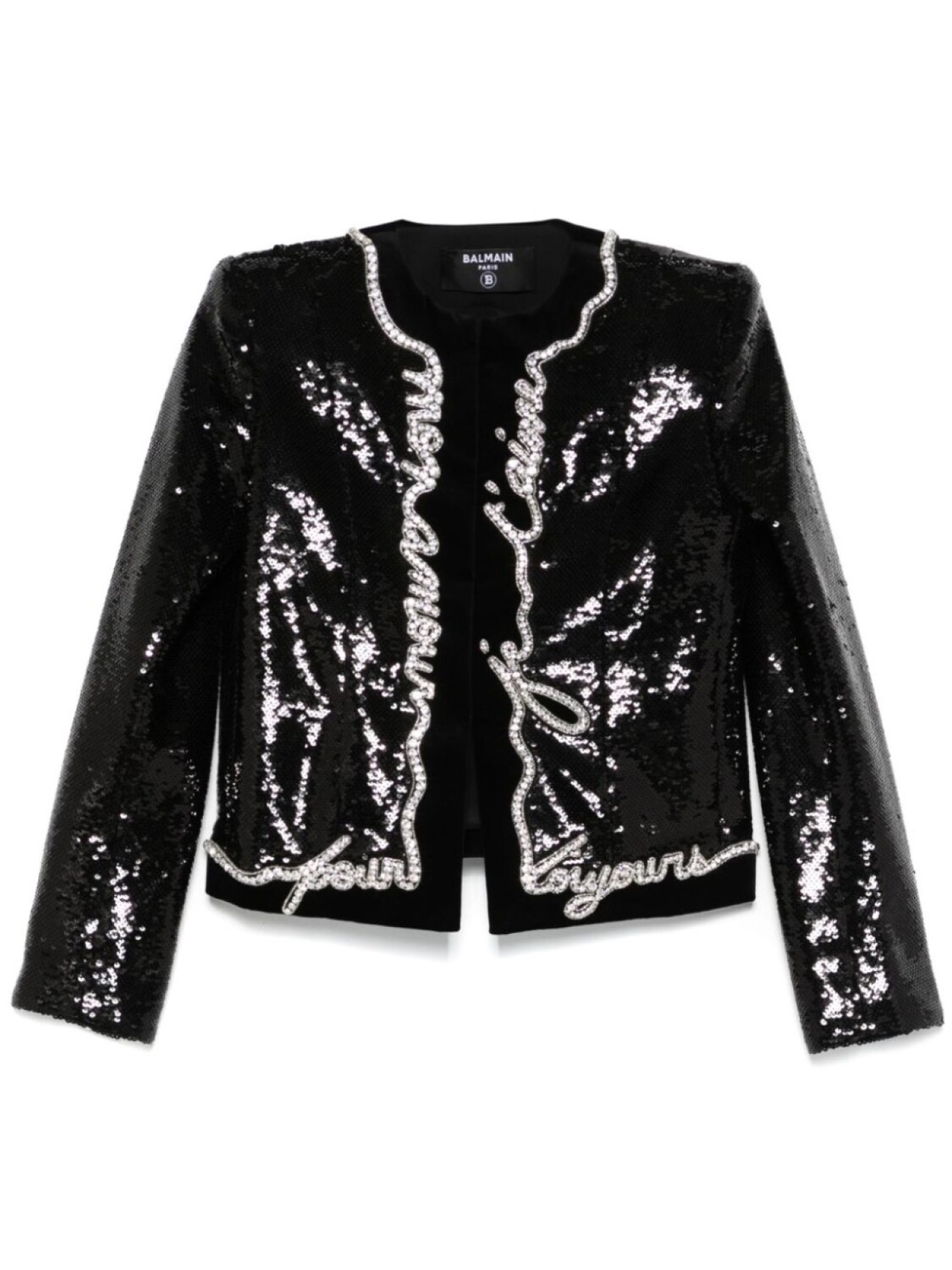 Balmain куртка с принтом Love Letter, черный
Balmain куртка с принтом Love Letter, черный