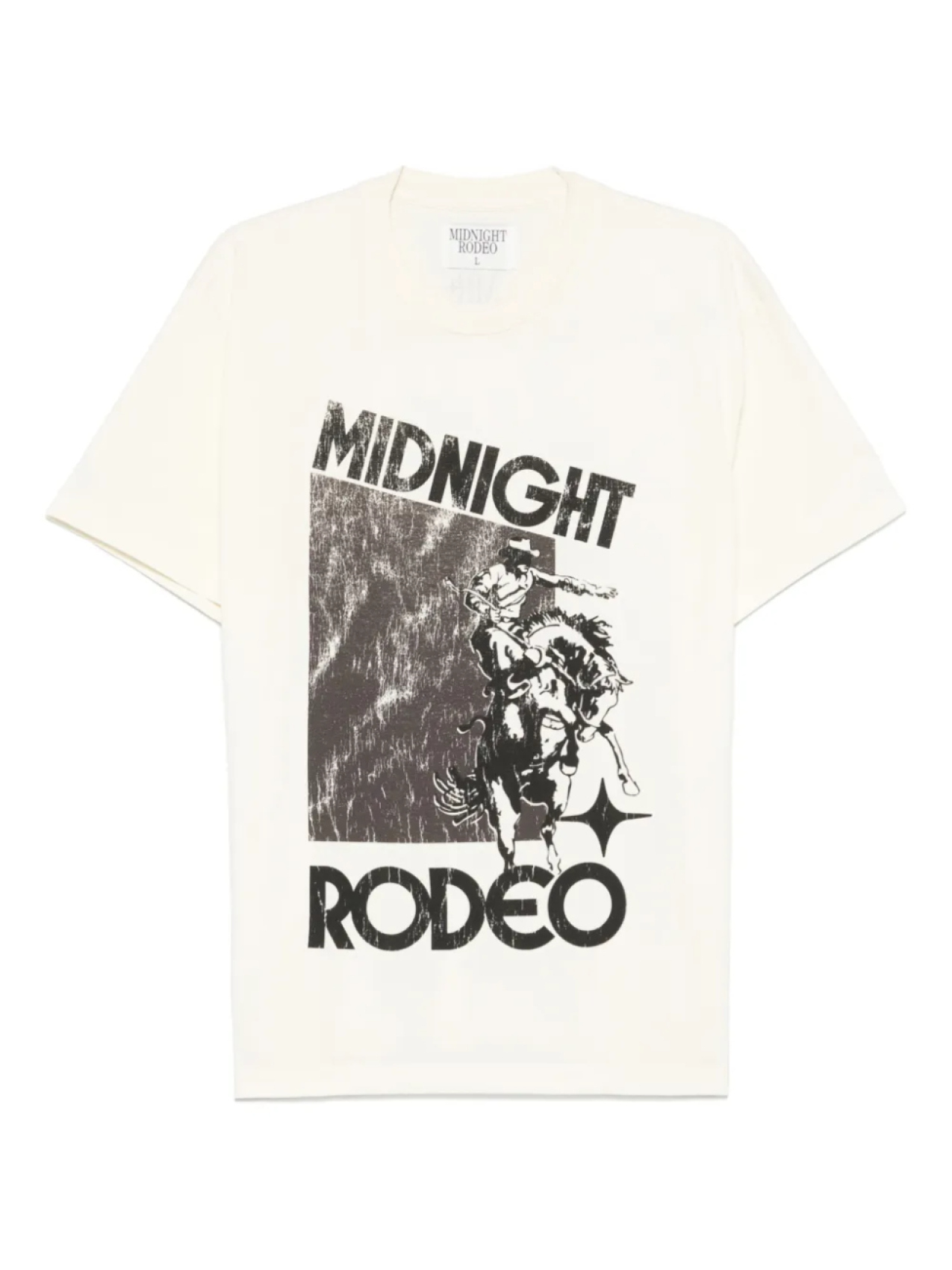 Футболка с логотипом MIDNIGHT RODEO, нейтральный
Футболка с логотипом MIDNIGHT RODEO, нейтральный