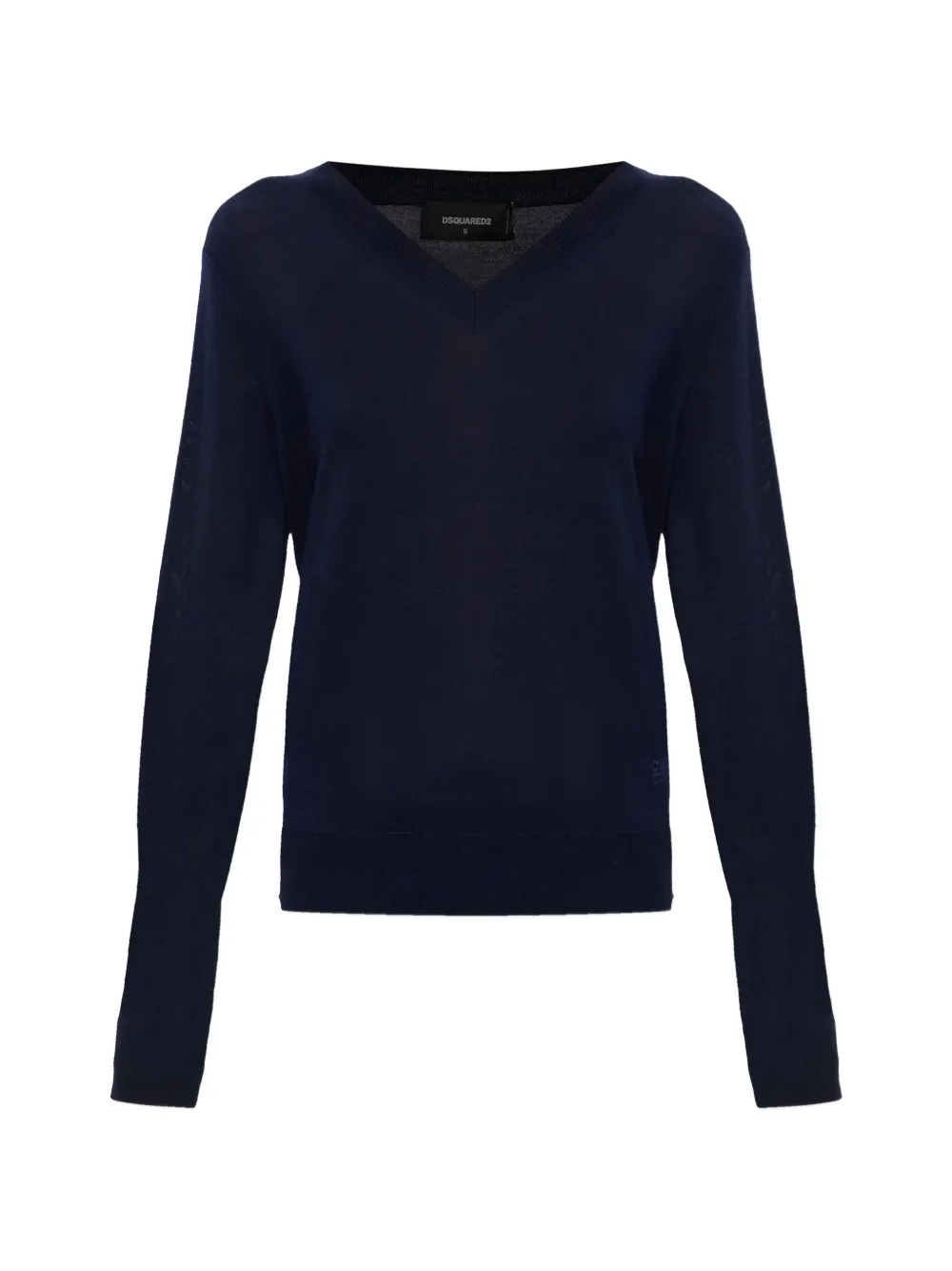 Топ с V-образным вырезом и логотипом Dsquared2, синий
Топ с V-образным вырезом и логотипом Dsquared2, синий
