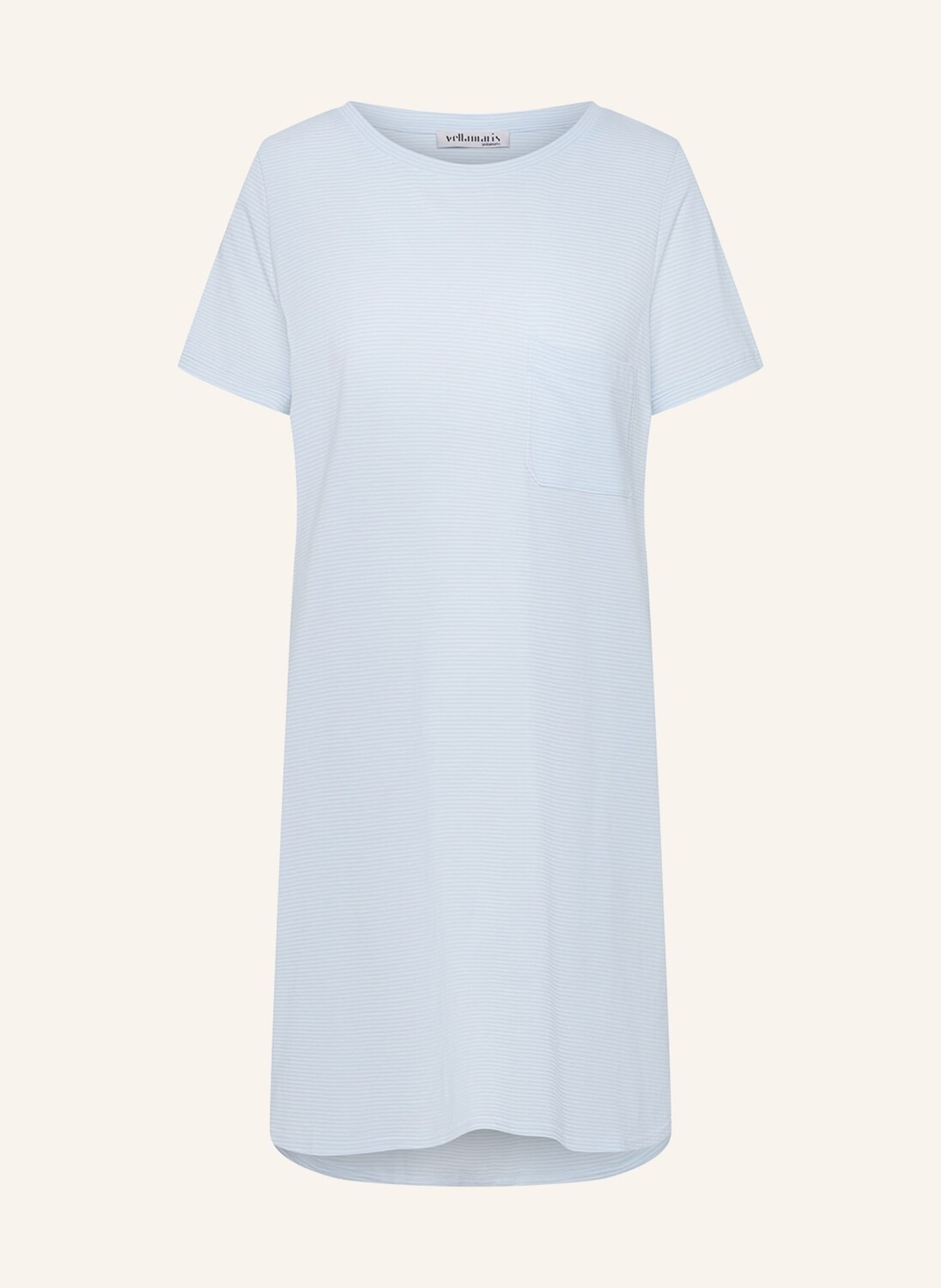Ночная рубашка yellamaris mit kurzem Arm, светло-синий
Ночная рубашка yellamaris mit kurzem Arm, светло-синий
