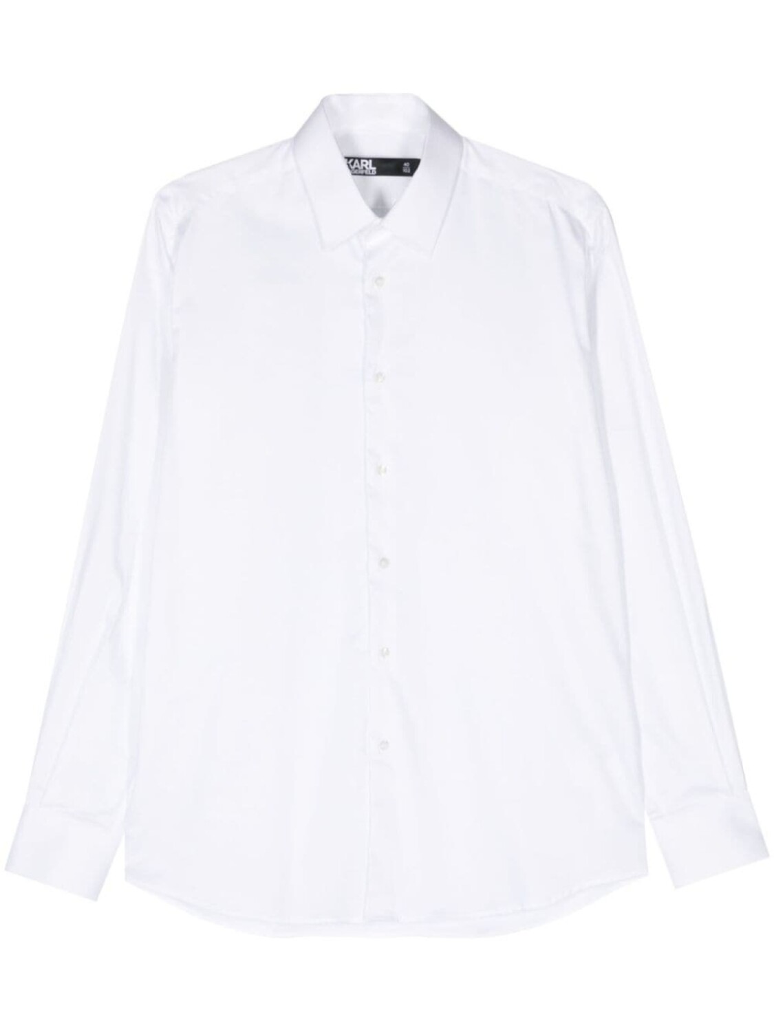 Karl Lagerfeld поплиновая рубашка с классическим воротником, белый
Karl Lagerfeld поплиновая рубашка с классическим воротником, белый