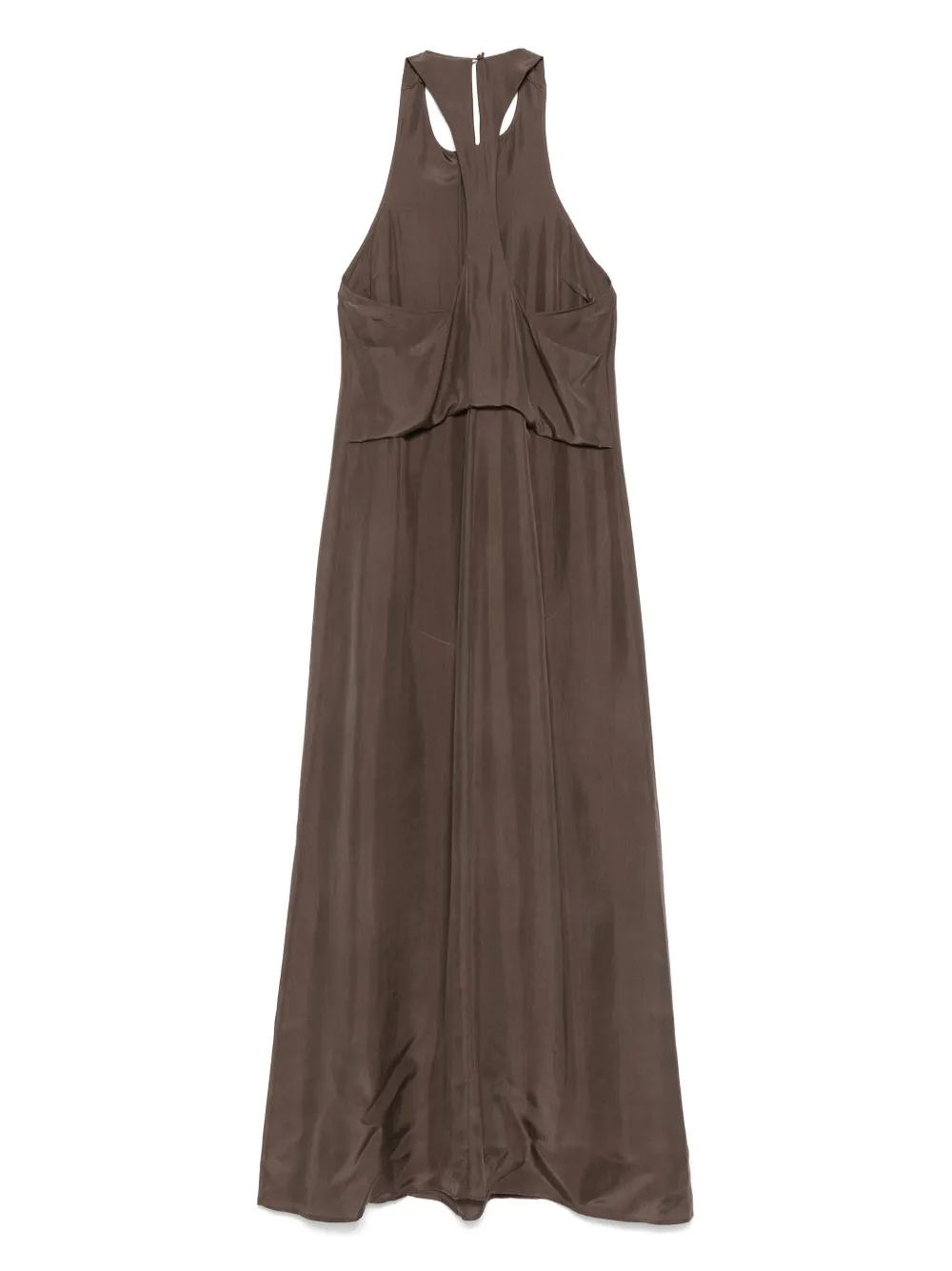 Шелковое платье миди Alysi, коричневый
Шелковое платье миди Alysi, коричневый