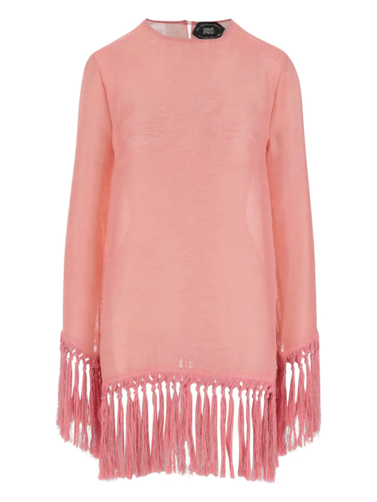 Мини-платье с бахромой от Taller Marmo Claudia, розовый
Мини-платье с бахромой от Taller Marmo Claudia, розовый