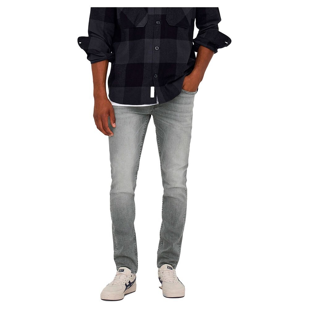Джинсы Only & Sons Loom Slim Fit 3227, серый
Джинсы Only & Sons Loom Slim Fit 3227, серый