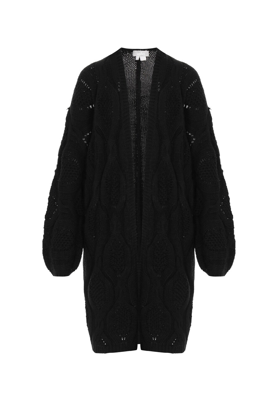 Вязаный кардиган Usha, черный
Вязаный кардиган Usha, черный