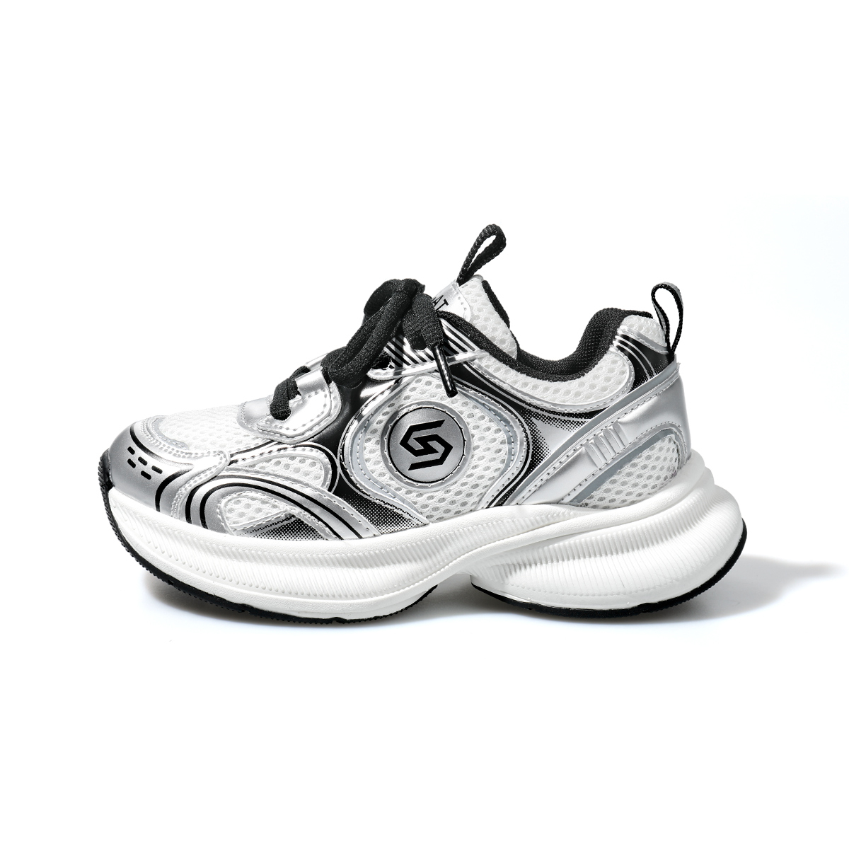 Детская обувь для повседневной жизни ST&SAT KIDS, серебряный/черный
Детская обувь для повседневной жизни ST&SAT KIDS, серебряный/черный